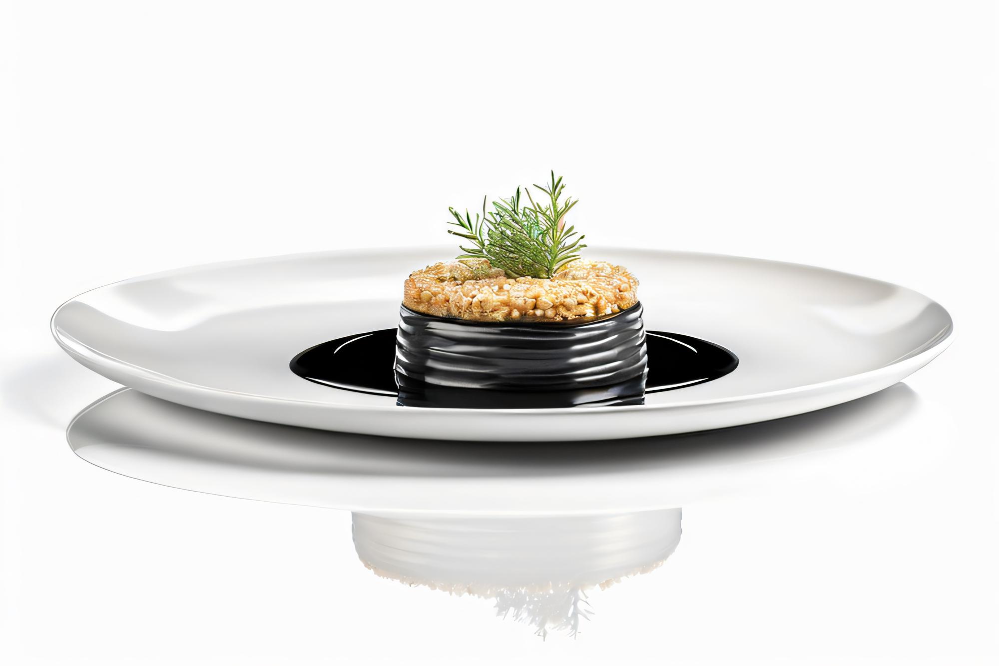 Piatto finito, impiattamento elegante